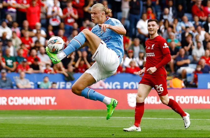 Community Shield -Pep om Haaland-debut: Han var der hele tiden