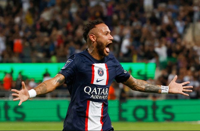 Supercup -Neymar boltrede sig i PSG's Super Cup-triumf
