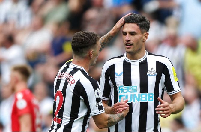 Premier League -Newcastle-stjerne fanget i Mellemøsten: Så skræmmende