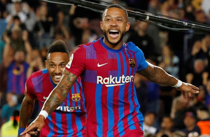 La Liga -Medie: Barca vil af med Depay eller Aubameyang