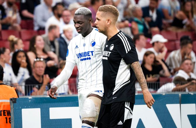 3F Superliga -Khocholava og Daramy udgik: Det er bekymrende