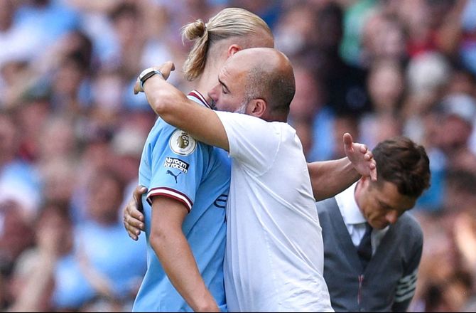Premier League -Pep efter Haaland-hattrick: Han gør bare hvad han altid har gjort