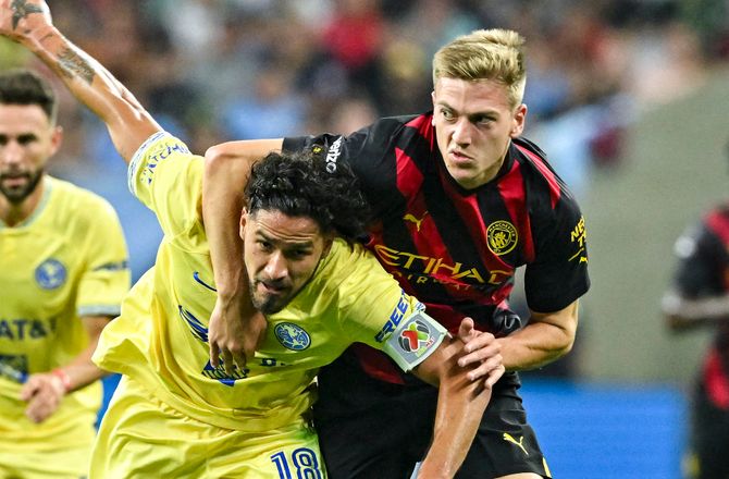 Premier League -Manchester City sender Delap hjem til sin far
