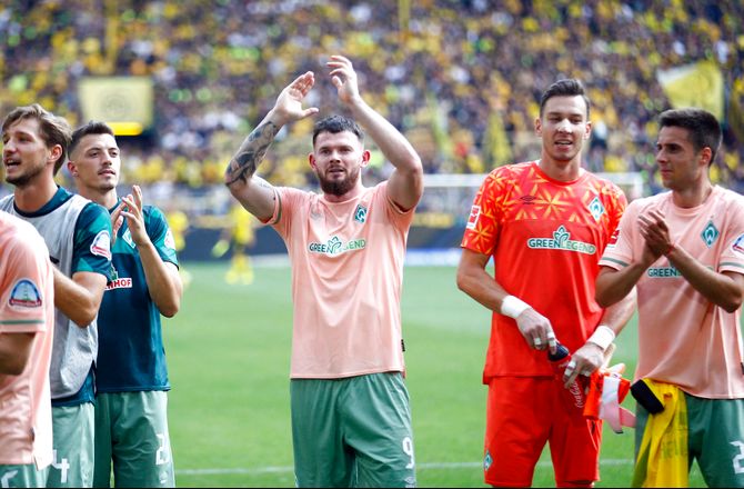 Bundesliga -Werder Bremen-helt: Det var sindssygt