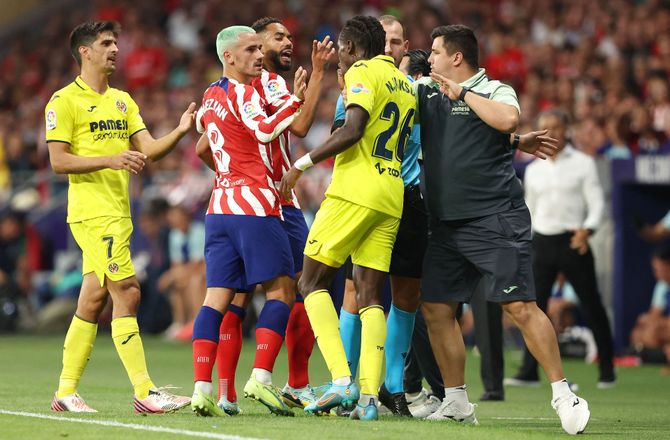 La Liga -Molina kostede og så direkte rødt i Atletico-nederlag