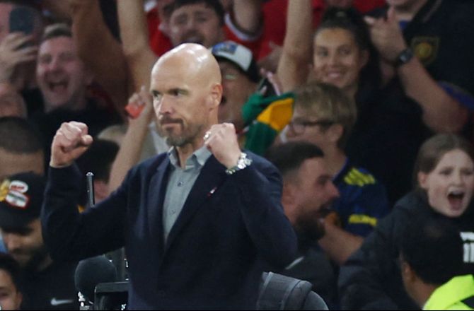 Premier League -Ten Hag efter sejr over Liverpool: Nød det fra første minut