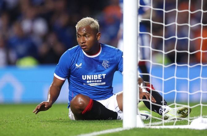 Champions League -Medie: Rangers dropper Morelos for dårlig attitude