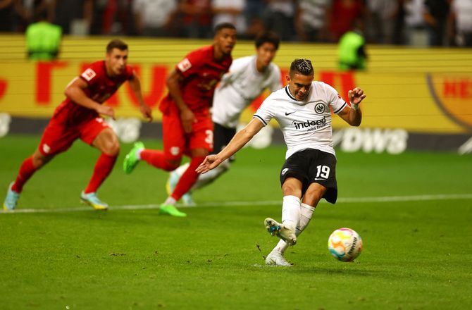 Bundesliga -Medie: Frankfurt har salgspris på colombiansk spids