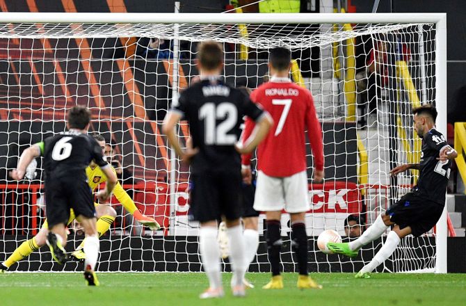 Europa League -Real Sociedad snød Ronaldo og co. på Old Trafford