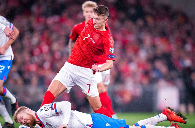 UEFA Nations League A -Jesper Lindstrøm misser Kroatien-brag