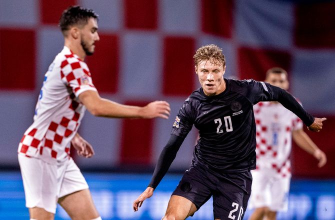 UEFA Nations League A -Højlund efter debut: Kan godt være med