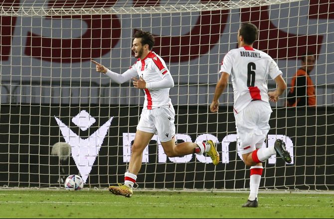 International -Napoli-juvel blev den store helt for Georgien