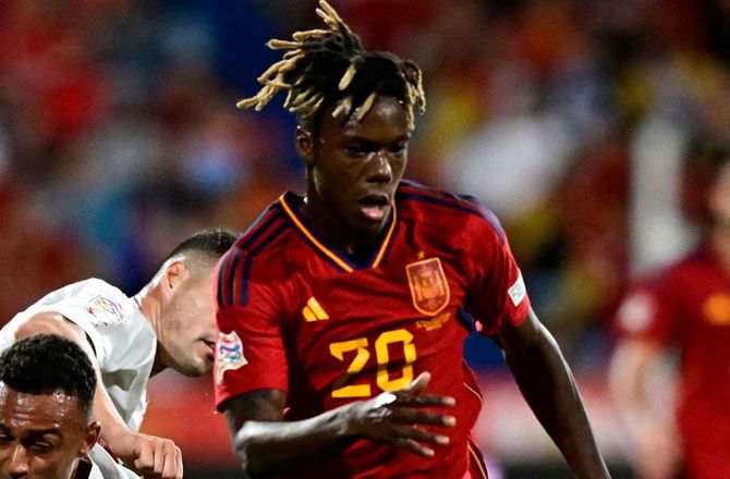UEFA Nations League A -Nico Williams fik spansk debut: Det er et stort skridt