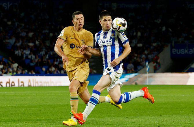 La Liga -Sociedad må undvære stopper: Ramt af skade i baglåret