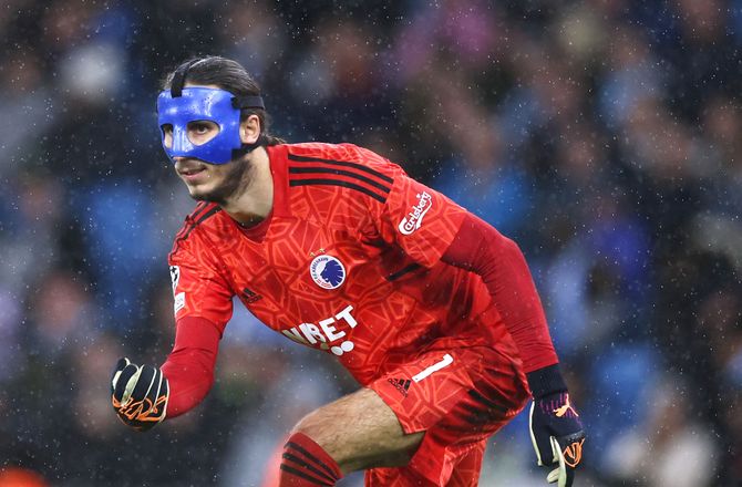3F Superliga -Kamil Grabara vinder Det Gyldne Bur 2022