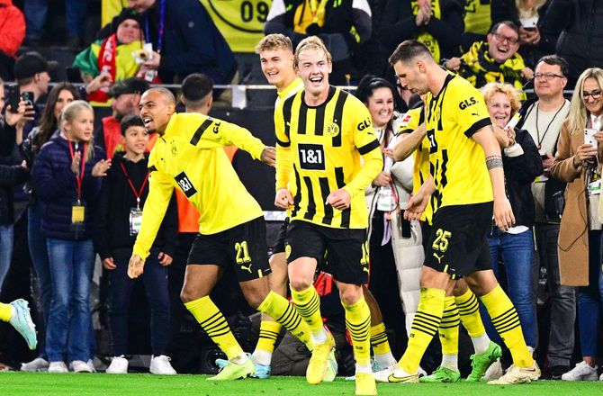 Bundesliga -Stage startede i nederlag til Dortmund