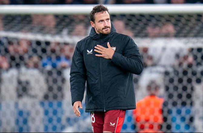 Copa del Rey -Delaney var med på bænken da Sevilla røg ud af Copa del Rey
