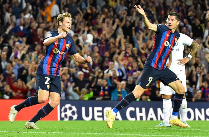 CL -Dramatisk remis i Barcelona giver Inter CL-fordel