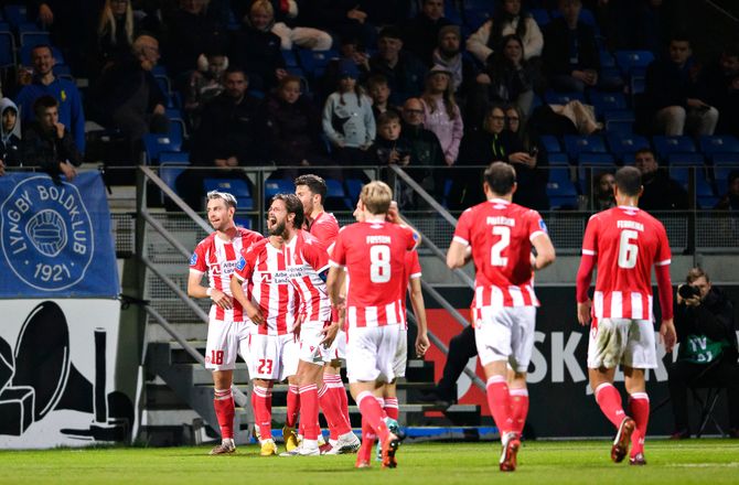 3F Superliga -SLUT: Lyngby - AaB minut for minut