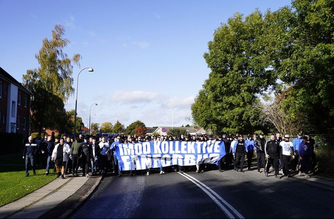 3F Superliga -Politiet har trukket stave over for FCK-fans på hovedbanen