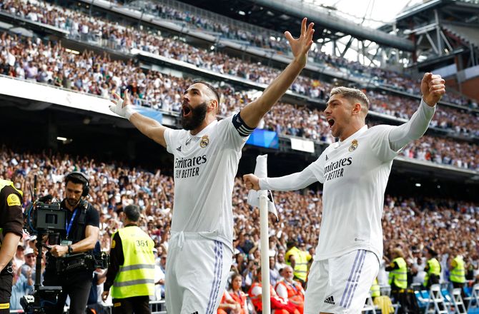 La Liga -Real Madrid knækkede Barca og strøg til tops
