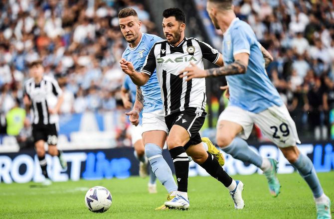 Serie A -Lazio og Udinese spillede uafgjort i topkamp
