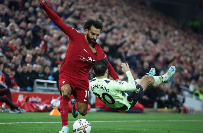 Premier League -SLUT: Liverpool - Manchester City minut for minut