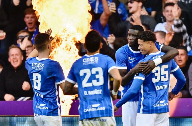 Jupiler Pro League -Genk tager afstand: Familier og børn var skræmte