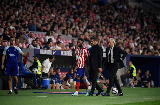 La Liga -Atletico Madrid bekræfter: Lemar ude med lårskade