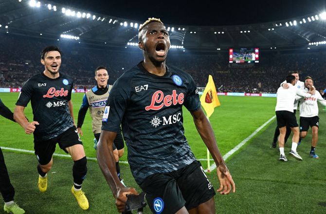 Serie A -Osimhen kom endnu engang på tavlen: Stort tak til træneren