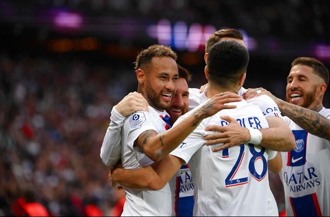 Ligue 1 -PSG's stjernetrio scorede i smal sejr