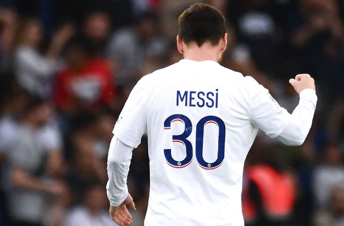 Ligue 1 -Messi misser Ligue 1-kamp med betændt akillessene