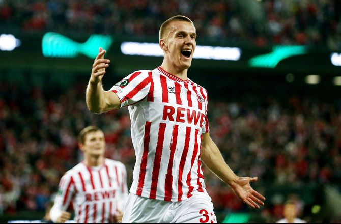 Bundesliga -Köln må undvære Florian Dietz med korsbåndsskade