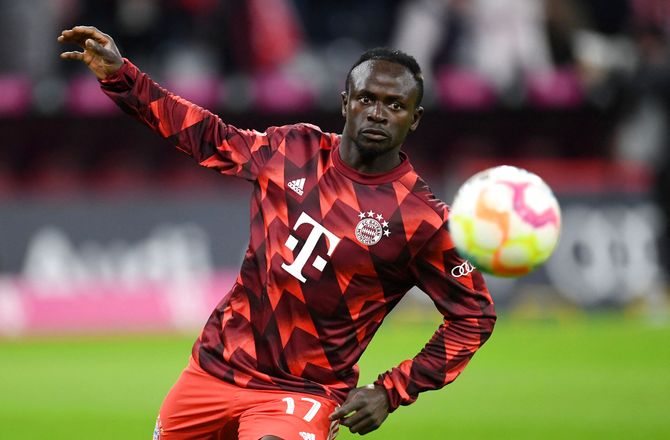 Bundesliga -Avis: Sadio Mané ventes ude i tre måneder