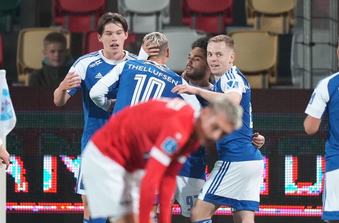 3F Superliga -Lyngby tog første sæsonsejr i årets sidste kamp