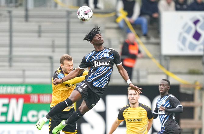 3F Superliga -Horsens og OB delte pointene i medrivende fodboldkamp