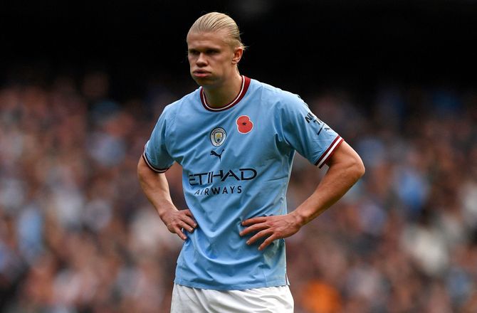 Premier League -Haaland tænker ikke på Mbappé: Messi mod Ronaldo var perfekt