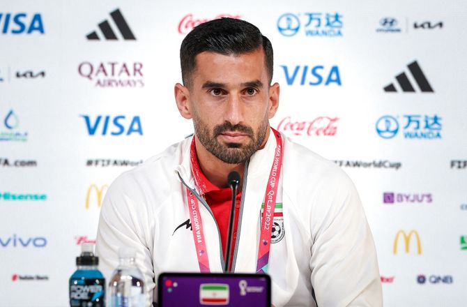 VM -Iran-anfører vil kæmpe for hjemlandet: Vi gør det for folket
