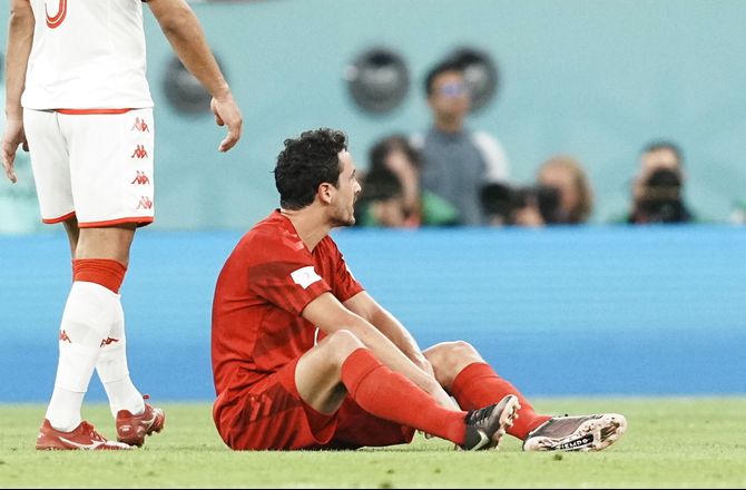 VM -SLUT: Danmark - Tunesien minut for minut