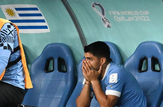 VM -Drama: Uruguay er færdige ved VM på trods af sejr 