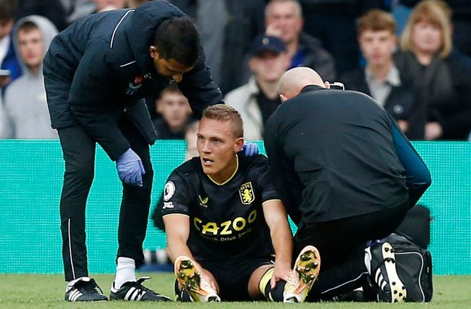 Jupiler Pro League -Augustinssons mareridt: Skadet efter få minutter