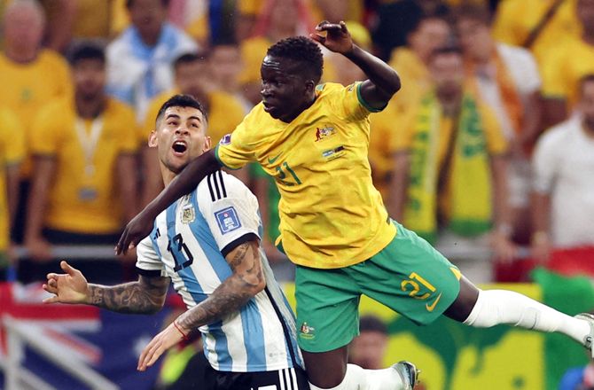 VM -Australsk juvel: Vi når Brasilien og Argentinas niveau