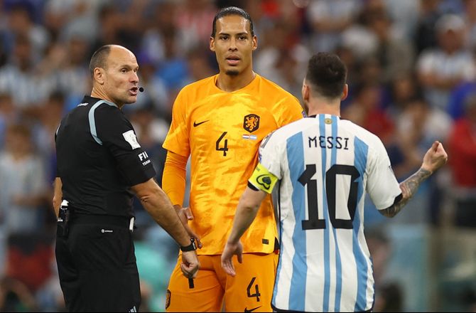 Argentina er klar til semifinalen efter vildt drama