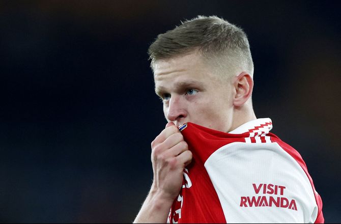Premier League -Zinchenko sendes på græs i Forest