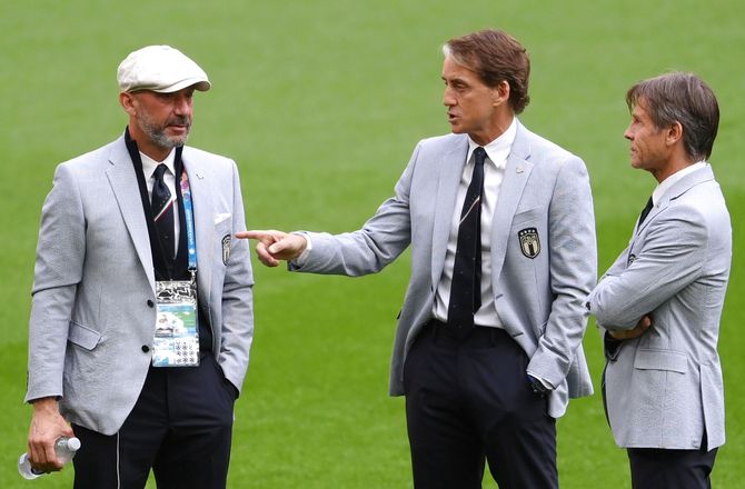 Italien -Syg Gianluca Vialli stopper på det italienske landshold 