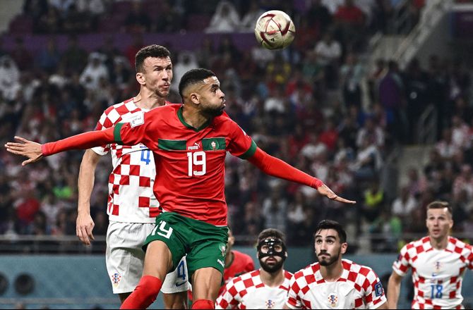 VM -SLUT: Kroatien - Marokko minut for minut