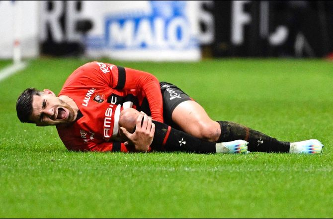 Ligue 1 -Rennes-profil ramt af slem korsbåndsskade