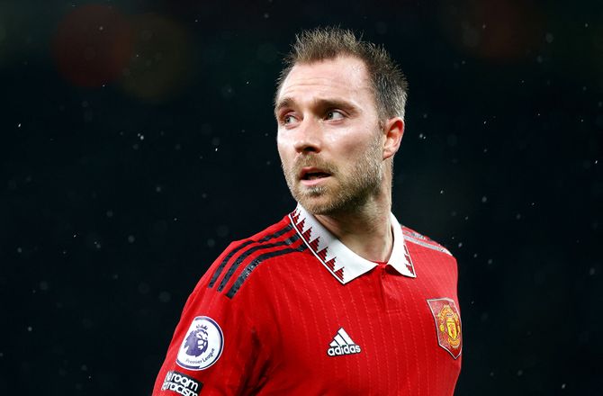 Premier League -United melder Eriksen ude med ankelskade til maj
