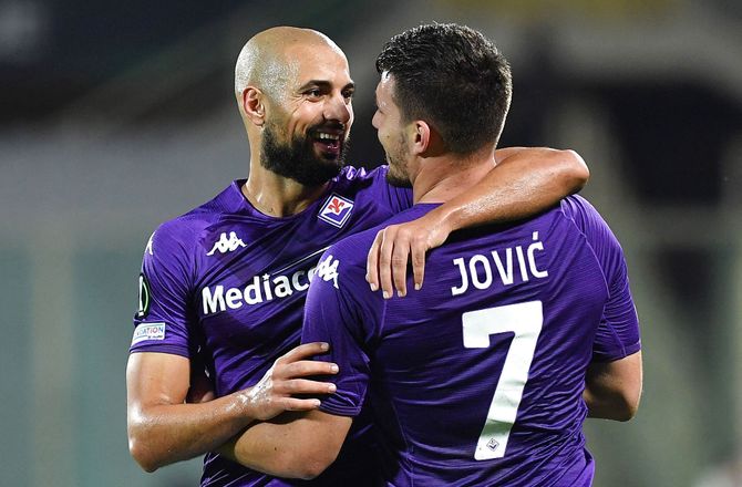 Coppa Italia -Fiorentina sendte Sampdoria ud af pokalen med snæver sejr