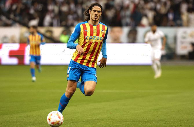 La Liga -Bekræftet: Valencia og Cavani går hvert til sit